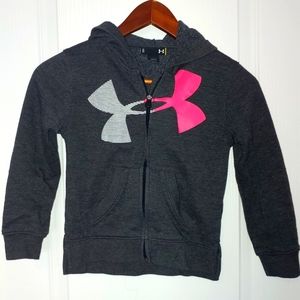 Girls Under Armour Zip up.